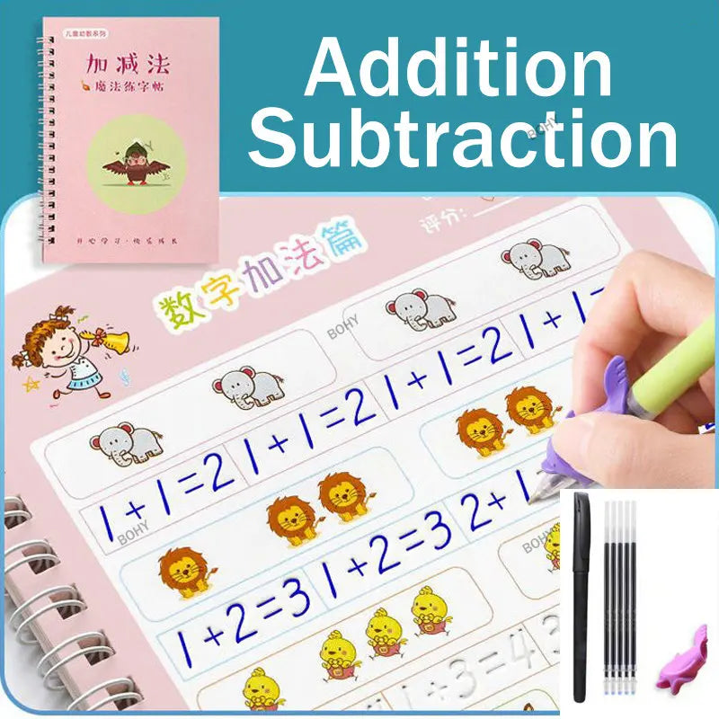Reusable Children 3D Magic Copybook