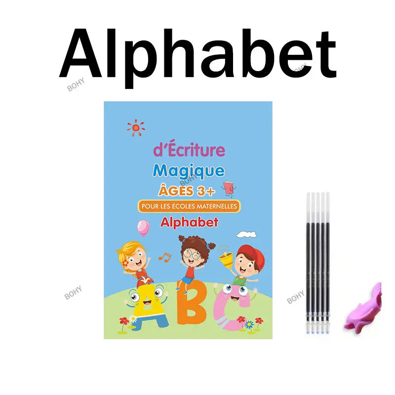 Reusable Children 3D Magic Copybook