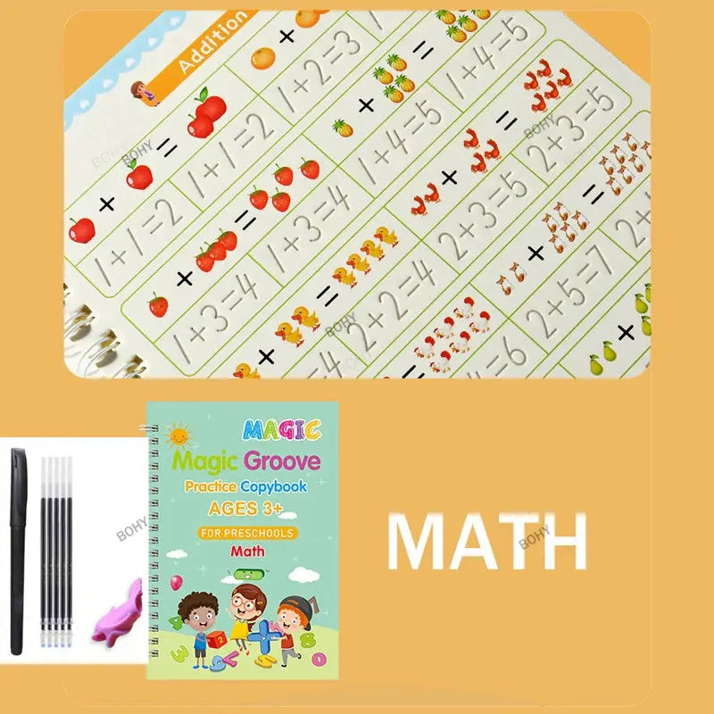 Reusable Children 3D Magic Copybook
