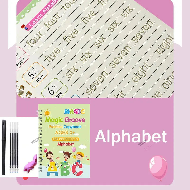 Reusable Children 3D Magic Copybook