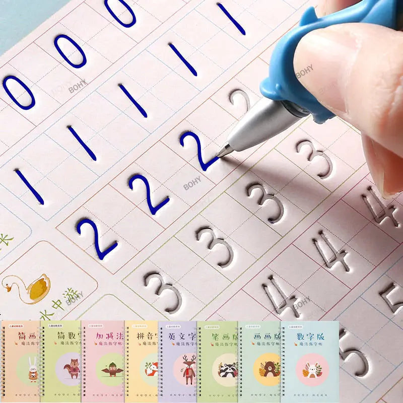 Reusable Children 3D Magic Copybook