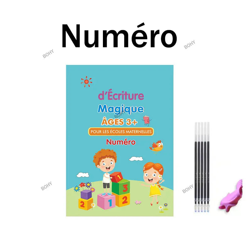 Reusable Children 3D Magic Copybook